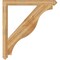 Ekena Millwork Funston Arts & Crafts Rough Sawn Bracket, Western Red Cedar, 4"W x 44"D x 48"H BKT04X44X48FST03RWR - alternate 4